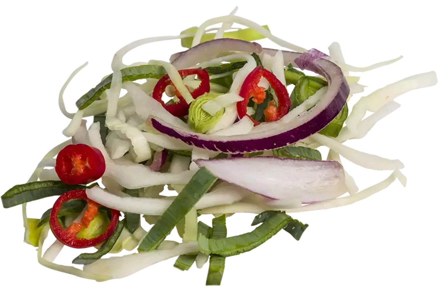 Witte kool prei groentemix zak 1kg stuk 1